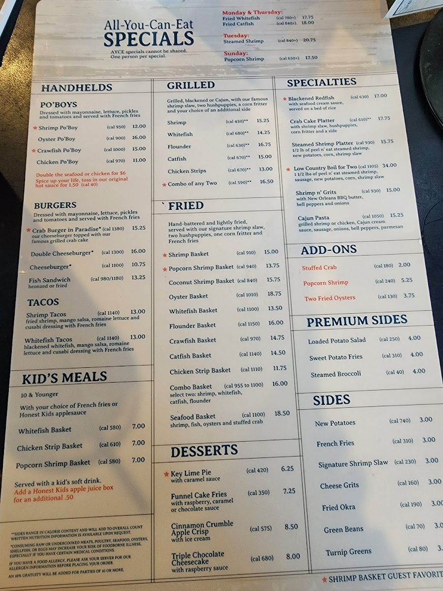 Shrimp Basket Menu-2